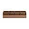 Seville Classics Small Acacia Desktop Organizer